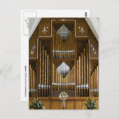 Orgue de l'église St Stephen, Seattle, carte posta (Devant / Derrière)