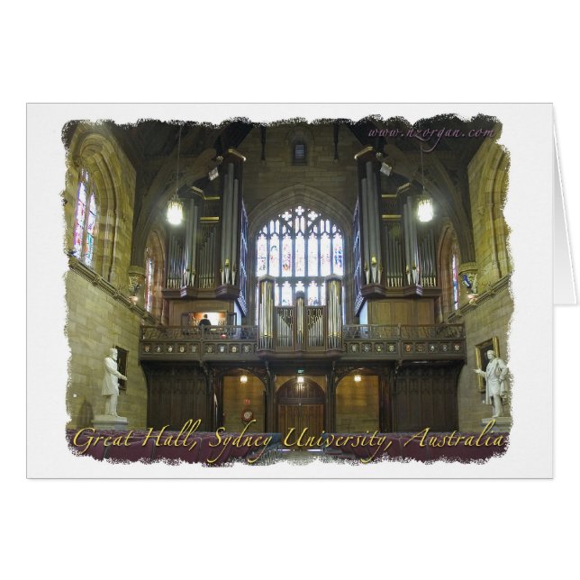 orgue de l'Université de Sydney (Devant horizontal)