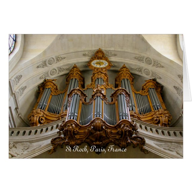 orgue de St Roch (Devant Horizontal)