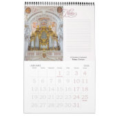 Orgues de tuyauterie à leur place calendrier verti (Jan 2026)