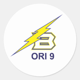 ORI 9 - Stickers ronds