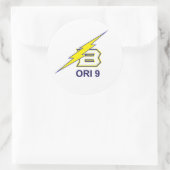 ORI 9 - Stickers ronds (Sac)