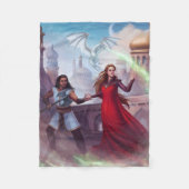 Oria's Gambit Fleece Blanket (Voorkant)