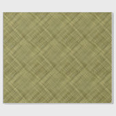Orient Bamboo Weave Pattern Cadeaupapier (Vlak)