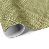 Orient Bamboo Weave Pattern Cadeaupapier (Rol Hoek)