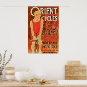 Orient Cycles - Poster Vintage pour vélos (Cuisine)