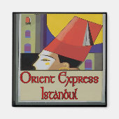 Orient Express Istanbul Magneet (Voorkant)