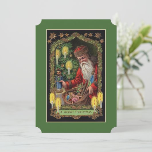 Orient Express Père Noël Invitation (Debout devant)