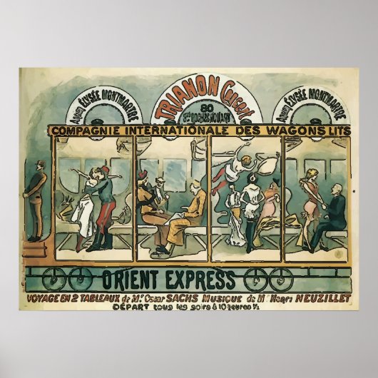  Orient Express Poster (Voorkant)