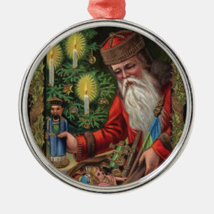 Orient Express Santa Metalen Ornament