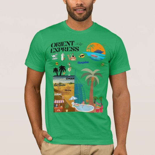 ORIENT EXPRESS T-SHIRT (Voorkant)