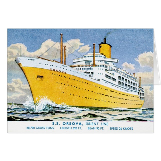 Orient Line's Orsova (Voorkant Horizontaal)