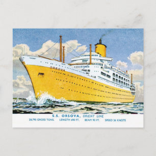 Orient Line's Orsova Briefkaart