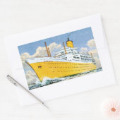 Orient Line's Orsova Rechthoekige Sticker (Envelop)