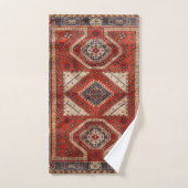 Oriënt Turks Perzisch tapijtrood Bad Handdoek (Handdoek)
