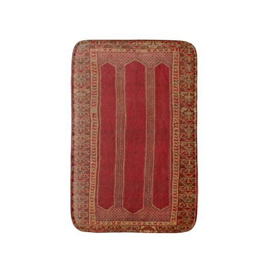 Oriënt Turks Perzisch tapijtrood Badmat (Voorkant Verticaal)