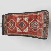 Oriënt Turks Perzisch tapijtrood Golfheadcover (Voorkant)