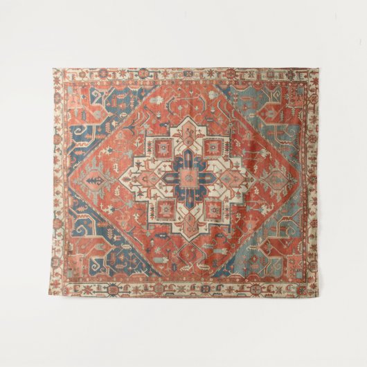 ORIENTAAL ANTIEK ONTWERP WANDKLEED (Voorkant (horizontaal))