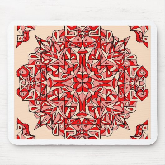 Orientaal tapeontwerp! muismat (Voorkant)