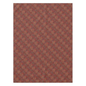 Orientaal tapijt, donkerrood en blauw tafelkleed (Voorkant)