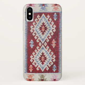 Orientaal tapijt. Etnische decoratieve achtergrond iPhone X Hoesje