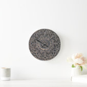 ORIENTAAL  WALL CLOCK RONDE KLOK (Huis)