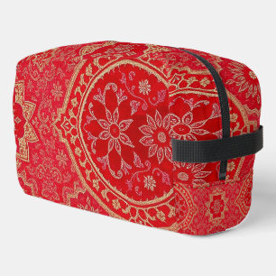 ORIËNTAALS Rood Gouden Patroon - Toilettas Toilettasje