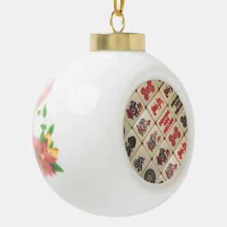 Oriëntaalse uitdrukking keramische bal ornament