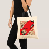 Oriëntaalse uitdrukking tote bag (Voorkant (product))