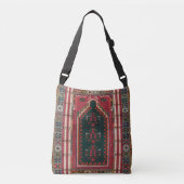 Oriental Antiek Kilim Rug Crossbody Tas (Voorkant)