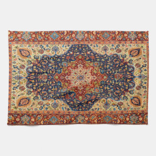 Oriental Antiek Turkis Carpet Pattern Theedoek