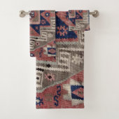 Oriental Antique Rouge Kilim Rug (En situation)