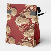 Oriental Art Deco Florals | Custom Bedankdoosjes (Achterkant)