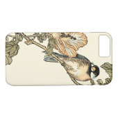 Oriental Bird Perch op Branch Case-Mate iPhone Case (Achterkant (Horizontaal))