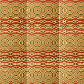 Oriental Bohemian Stylish Geometric Pattern Tegeltje