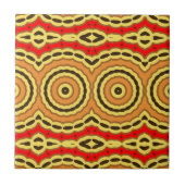 Oriental Bohemian Stylish Geometric Pattern Tegeltje (Voorkant)