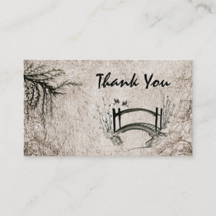 Oriental Bridge Dank u Visitekaartje