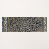 Oriental Carpet Monogram - Gepersonaliseerd Yogamat (Achterkant (horizontaal))