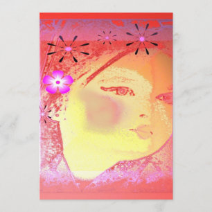 Oriental Chinese Invitation Kaart