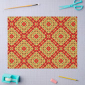 Oriental Colorful Mosaic Geometric Pattern Tissuepapier (Craft)