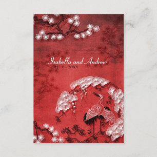 Oriental Cranes 2 Kaart