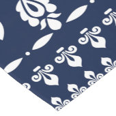 Oriental Damask Blue en White Korte Tafelloper (Hoek)