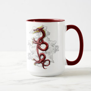 Oriental draak mok