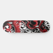 Oriental dragon-afbeelding skateboard (Horizontaal)