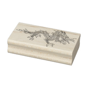 Oriental Dragon Art Stempel