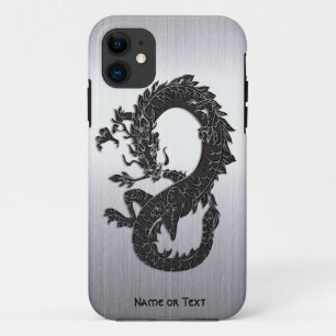 Oriental Dragon Black iPhone 11 Hoesje