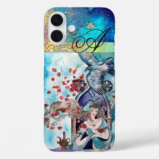 ORIENTAL FAIRY TALE MONOGRAM Case-Mate iPhone CASE (Achterkant)