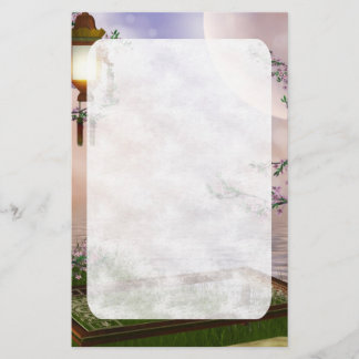 Oriental Fantasy Cherry Blossom Stationery Briefpapier