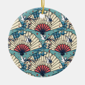 Oriental FanTasy Keramisch Ornament