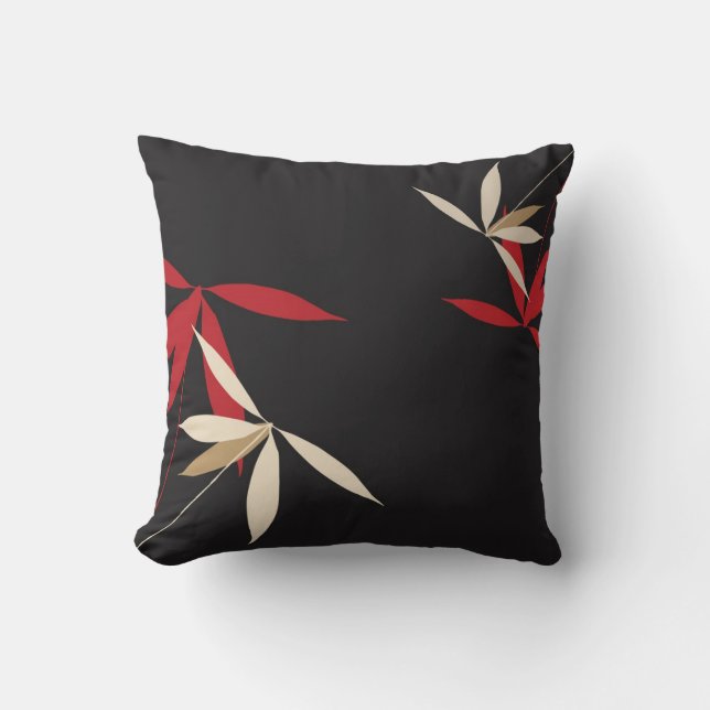 Oriental Floral Decor Pillow Kussen (Voorkant)